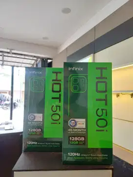 Infinix Hot 50i 6/128gb garansi resmi 1 tahun , original segel cek