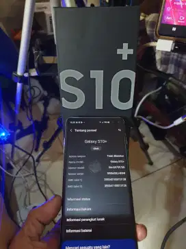 JUAL SAMSUNG S10 PLUS 8GB/512GB TOSCA COLOUR FULSET SEIN