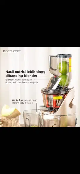 Slow Juicer Eco Home ESJ99BM