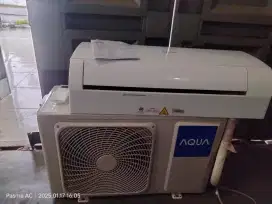 AC 1pk mrek Aqua baru 6bulan pakai