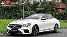 Mercedes Benz E300 W213 AMG Line White on Black Pemk 2018 Like New NIK