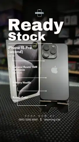 Iphone 15 Pro Black 128 GB