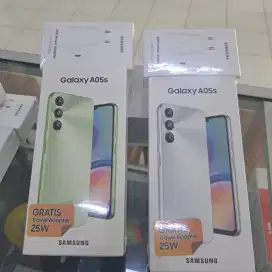 Samsung Galaxy A05s Ram 6+6/128gb Baru Garansi resmi 1 Tahun,Free Trev