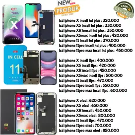 lcd iphone X XS XR XSmax 11 11pro free pasang dan home service