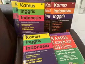 5 Kamus Inggris Indonesia Bonus 1 Kamus 500 trilliun