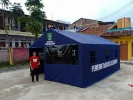 Tenda unicef full rangka