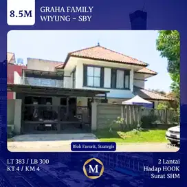 Rumah Graha Family Wiyung Surabaya Barat dkt Pakuwon Mall Citraland