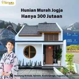 Jual Rumah Murah Konsep Jepang Full Furnished di Jogja, tersedia