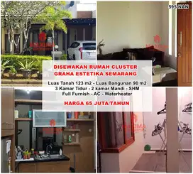 Disewakan rumah di graha estetika