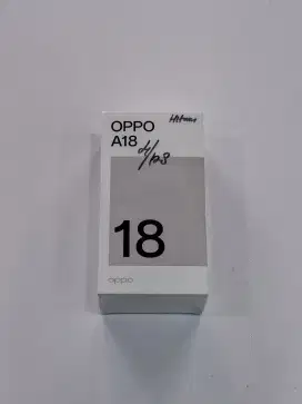 oppo A18 New bukan bekas apalagi Kw,baru langsung bungkus ya segel