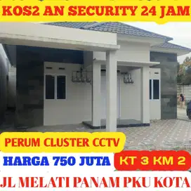 Kos - Kosan Mewah Security 24 JM Jl Melati Panam PKU kota