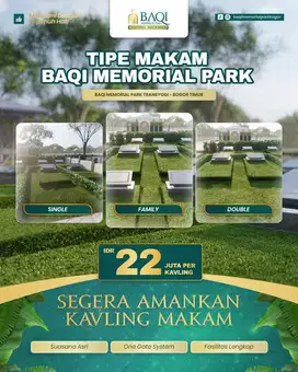 Tanah Pemakaman Muslim di Bogor-Banten dan Malang