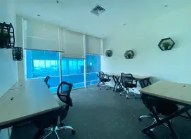 Sewa Kantor Siap Ditempati 6 Pax Furnish Di Burza Tower Jakarta Utara