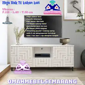 Meja Rak TV bahan besi OLYMSTEEL AVR FAYA Buffet audio rack steel
