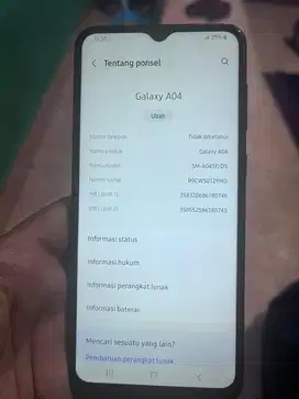 Samsung A04 body only