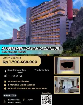 Dijual Apartemen Sahid Eminence Zona Cianjur