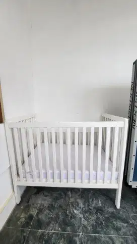 Box Bayi Tempat tidur bayi Kasur bayi box bayi kayu