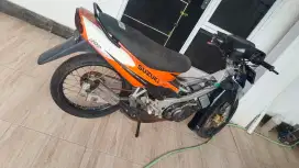 Di jual satria 2 tak tahun 2001