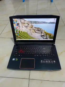 LAPTOP ACER PREDATOR HELIOS 300 I5 GEN 8 VGA NVIDIA GTX 1060 RAM 8GB