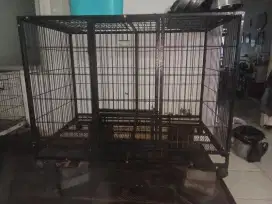 Kandang anjing besar bongkar pasang