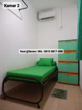 Kost Putra Pria Dekat Atrium Stasiun Senen Gambir Johar Kramat Cempaka