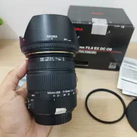 Lensa Sigma 17-50mm F2.8 For Canon EX DC OS Box + Free Filter UV