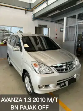 AVANZA 1.3 G 2010 M/T