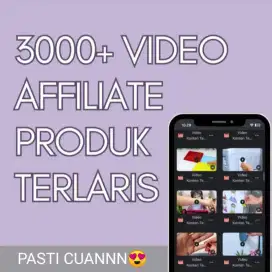 Video Affiliate bikin cuan TERLARIS