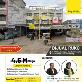 Dijual Ruko di Palembang