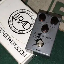J rocket audio designs archer overdrive pedal efek gitar klon centaur