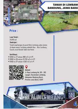 Dijual Tanah Lembang Bandung