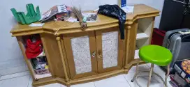 Buffet tv kayu sungkai