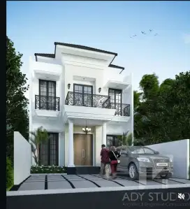 Desain rumah ruko kantor
