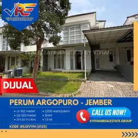 RUMAH DI PERUM ARGOPURO JEMBER