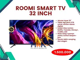 TV SMART ROOMI 32 INCH