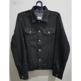 Mischief Type III Denim Jacket Black Indigo size L Original 56x68 cm