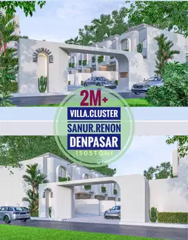 Jual Cluster Villa Area Sanur Renon Denpasar Selatan Bali