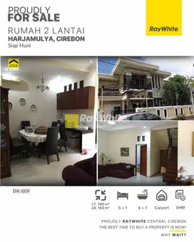 Dijual Rumah 2 Lantai Siap Huni di Harjamulya, Cirebon