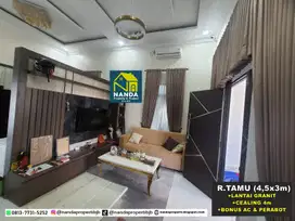 Rumah serba mewah type 115/220m2 banyak bonus di Loktabat utara