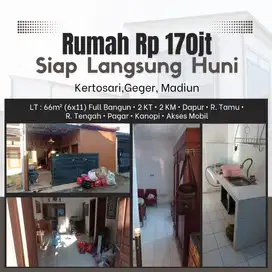 Rumah Murah Siap Huni di Kertosari Geger Madiun