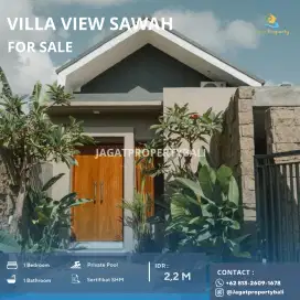 Dijual Villa New Brand View Sawah Berlokasi Di aubud Gianyar - Bali