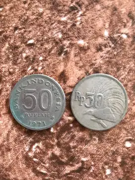 Uang lama koin 50 rupiah