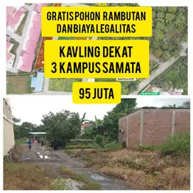 cek tanah kavling murah dekat 3 kampus besar di gowa