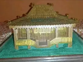 Miniatur Rumah Limas