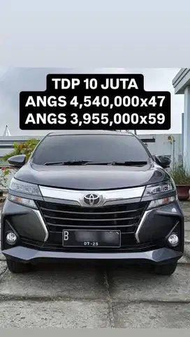 TDP 10 JUTA AVANZA G MATIC 2020