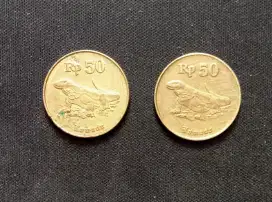 Uang Coin 50 Rupiah