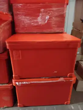 kotak segi cooler orange berbagai ukuran merk Roto speed, batam