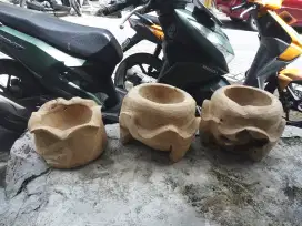 Vas bunga kayu gembol