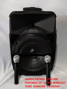 speaker poortable 15inchi harga promo