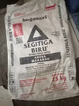 Jual karung bekas segitiga biru